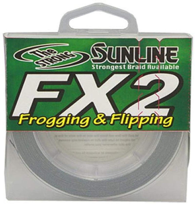 خط صيد مجدول Sunline FX (أخضر داكن، 80 رطل/230 ياردة)